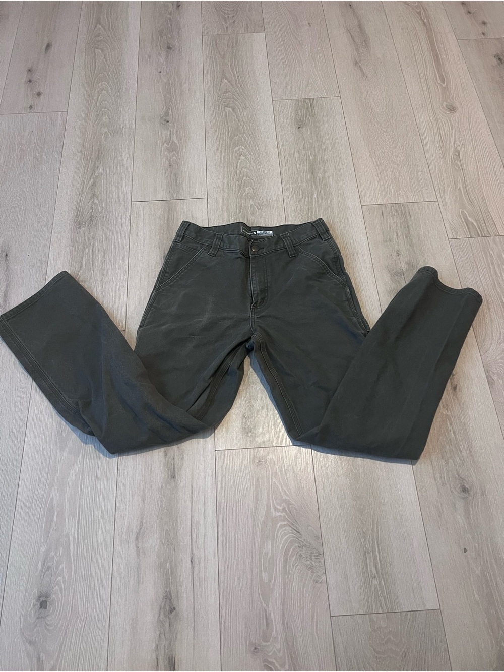 Carhartt Men's Charcoal Work Chinos